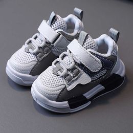 Athletic Outdoor Baby Toddler Shoes for Boys Girls Breathable Mesh Little Kids Casual Sneakers Non-slip Children Sport Shoes tenis W0329