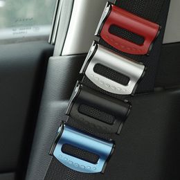 2/4PCS Car Seat Belts Clips Safety Adjustable Universal Car Stopper Buckle Plastic Clip Auto Interior Decoration Accessories