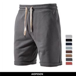 Men's Shorts AIOPESON Cotton Soft Summer Casual Home Stay Running Sporting Jogging Short Pants 230331