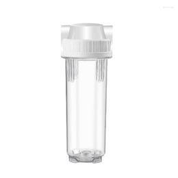 Kitchen Faucets 10 Inch Transparent Filter Bottle 1/4''1/2" Thread Plastic/copper Mouth Cartridge PP Cotton Water Purifier