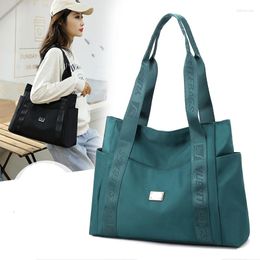 Evening Bags Trendy Top-handle Bag Women's Shoulder Handbags Nylon Tote Female Travel High Quality Designer Shopping Mommy
