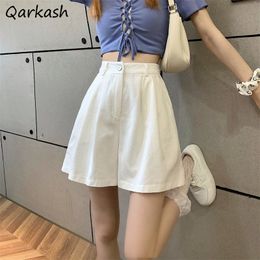 Women's Shorts Women's Candy Color Women's Leisure Street Daily Full Match Academy Simple Elegant Retro Solid Loose Summer Comfortable chic 230331