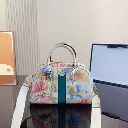 2023 Womens designer bag luxury flowers tote bag crossbody handbags fahsion shoulder totes bags artwork classic sac