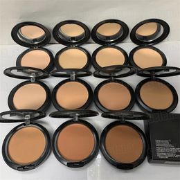 Face Powder Makeup Plus Foundation Pressed Matte Natural Make Up Easy to Wear 15g NC 11 Colours Facial Powders