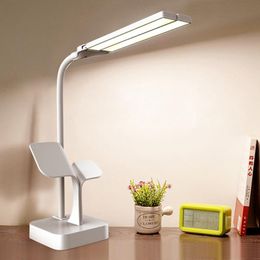 Table Lamps Eye Protect LED Light Touching 3 Modes Dimmable Desk Lamp USB Chargeable Folding Study