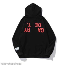 Men's Hoodies Sweatshirts Autumn and Winter Letter Design Upside Down Galleryes Depts Terry Hooded Sweater for Loverss AAA Lulusup