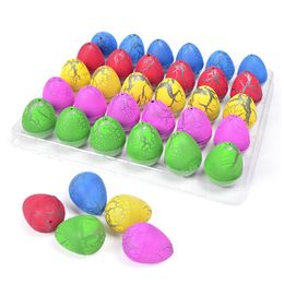 Novelty Games 3x4cm Eggs Hatching Dinosaur Egg Soaking in Water Expansion Toy Absorbent Growing Dinosaurs Kids Gifts Creative Educational Toys