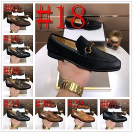 MD 2021 Herren Lederschuhe Mann Business Kleid Klassische Stil Flats Schnürung Spitzer Zehenschuh für Männer Oxford Schuhe