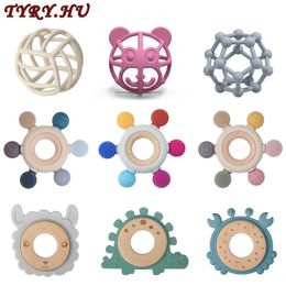 Baby Teethers Toys Style Soft Silicone Kids Teether Products Creative Teething Infant Chewing Toy Transformable Nursing Gift For 230331