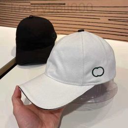 Ball Caps designer Double G Letter Baseball Hat Female Summer Sunscreen Solid Color Versatile Duck Tongue Male Net Red LVWI