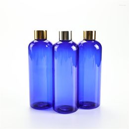 Storage Bottles 300ml 20pcs Cosmetic Plastic With Anodized Aluminium Screw Cap Skin Care Toner Empty Cleaning Containers