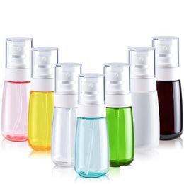 Storage Bottles Jars 30Ml/60Ml/80Ml/100Ml Spray Plastic Travel Bottling Alcohol Liquid Hand Sanitizer Shower Gel Dispenser Drop De Dhynm