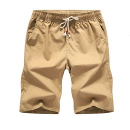 Men's Shorts Colorful 100% Pure Cotton Summer Men Beach Mens Khaki Home Casual White Sweatshorts 5xl Sale 230331