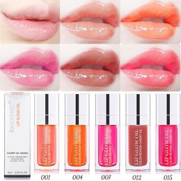 Lip Gloss Sdattor Crystal Plumper Transparent Moisturising Anti-drying Oil Natural Fruit Nude Pink Liquid Lipstick Makeup Co