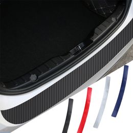 Universal 90cm Car Trunk Protection Strip Gum Bumper Anti-Collision Anti-Scratch Tailgate Trim Door Sill Protector Strip