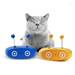 Cat Toys Self-propelled Toy Electric Laser Teasing Stick Turntable Rechargeable Intelligent USB Charging