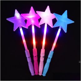 Party Favour Led Gift Hair Braid Glowing Luminescent Hairpin Novetly Girls Ornament New Yearchristmas Decoration For Kids Rre12835 Dr Dhfmv