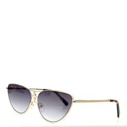 Солнцезащитные очки New Fashion Star Cat Eye Eye Z1867U Модернизируют классическую форму с дерзким узким дизайном металлической рамки Популярный стиль легкий и легкий в ношении очки