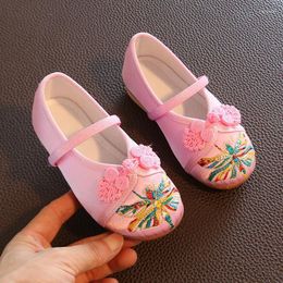 Athletic Shoes Girls Baby Kids Cute Daughter Light Soft Non-slip Fashion Dress Party Casual Canvas Flats Children