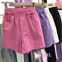 Women's Shorts Shorts Women 4 Colours Kawaii S-3XL Summer Basic Simple All match StudentsCasual Women's Fashion Loose Soft Bottom 230331