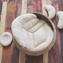 Pillows born Pography Pillow Assisst Props Studio Basket Baby Posing Nest Pad Po Shoot Infant Assistant 230331