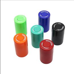 2023 Smoking Pipes Sealed storage jar multi-functional plastic press storage bottle convenient ashtray cigarette