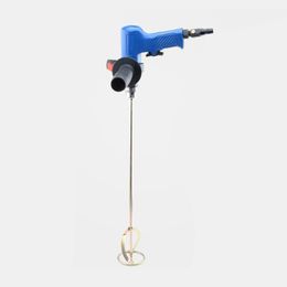 Pneumatic Tools 1800rpm Paint Mixer Handheld Mixing Agitator Stirrer With Optional Stirring Rod Ink Coating Machine