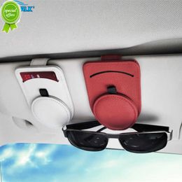 New Car Visor Organizer Auto Sun Visor Storage Pouch Car Organizer Sunglasses Holder Card Organizer Ticket Pocket Holder Car Styling