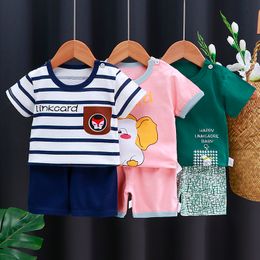 Clothing Sets Baby Girl Clothes Boy Childrens Girls Suit Costume Boys Set Child Summer Babies Kids Mother 230331