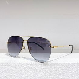 Sunglasses For Men Women Summer SLASSIC 11M Designers Style Anti-Ultraviolet Retro Plate Half Frame Glasses Random Box