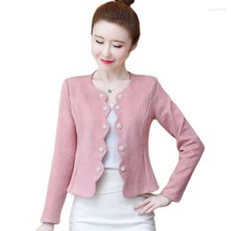 Women's Jackets Spring And AutumnWomen Coat Clothes Lady All-Match Jacket Cardigan Capelet Waida Match Cheongsam Skirt Top