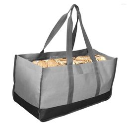 Storage Bags Firewood Carrier Tote Bag Oxford Cloth Sturdy Carrying Wood High Capacity Durable Fire Holder For Outdoor