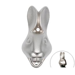 Openers Rabbit Head Bottle Opener Zinc Alloy Wallmounted Beer With Screw Kitchen Bar Tool Accessorie Hha1183 Drop Delivery Home Gard Dhddq