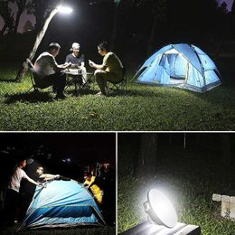 Camping Lantern 200W Rechargeable Lantern led Portable Camping Light Outdoor Emergency solar lamp With Remote Control For Home BBQ Tent Light W0331