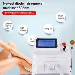 New in Home Beauty Instrument Popualr Ice Platinum Hair Removal Machine 2000W Diode La-ser Cooling Head 3 Waves 808 755 1064nm Women Painless Face Body Epilator