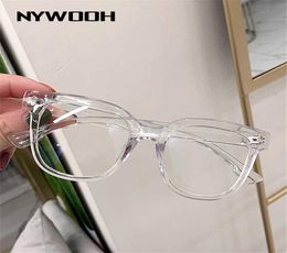 Fashion Sunglasses Frames NYWOOH Optical Eyeglasses Blue Light Blocking Glasses Frame Vision Care Computer Spectacles Transparent5143041