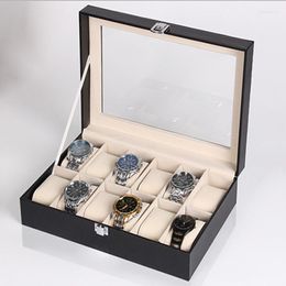 Jewelry Pouches Luxury Skylight Watch Box Shou Biao Xiang Display Frame Props 12-Bit Packaging