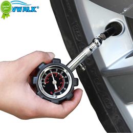 New High Precision Tire Pressure Gauge Black 0-100 Psi For Accurate Car Air Pressure Tyre Gauge Meter For Car Truck and Motorcycle