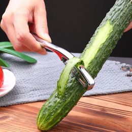 Fruit Vegetable Tools Kitchenware Peeler Stainless Steel New Production Metal Vegetables Fruits Peelers with Sharpen Knives Wholesale