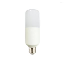 Screw Led Bulb Anti- Super Bright Cylindrical Threaded Energy-saving Warm Light Lamp For Home Exhibition Lighting