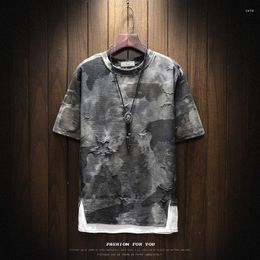 Men's T Shirts 2023 Style Fashion Summer Camouflage Short Sleeve T-shirt/Male High Quality Slim Fit O Neck T-shirts Tops S-5XL