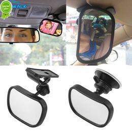 New 2 in 1 Mini Safety Car Back Seat Baby View Mirror Adjustable Baby Rear Convex Mirror Car Baby Kids Monitor Car Accessories
