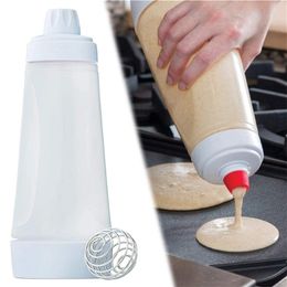 Baking Pastry Tools 1000ML Pancake Batter Dispenser Hand Mixer Bottle Crepe Machine Waffle Shaker Kitchen 230331