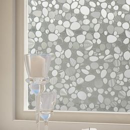 Window Stickers SUNICE Reflective Static Film Home Decal Glass Cling Sticker Solid Household Rooms Privacy Stained Foil Decorations