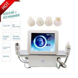 New products 2023 Professional 2 in 1 Wrinkle Removal Skin Rejuvenation Face Lift Fractional Rf Microneedle machine Beauty Equipment