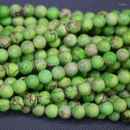 Choker Green Imperial Emperor Stone Necklace Sediment Slice Loose Beads Drilled Slab Women Fashion Accessories Jewellery Making