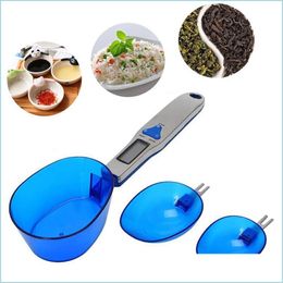 Weighing Scales Electronic Kitchen Spoon Household Lcd Display Spoons For Portioning Milk Tea Flour Spices Medicine Drop Delivery Of Dh9Bu