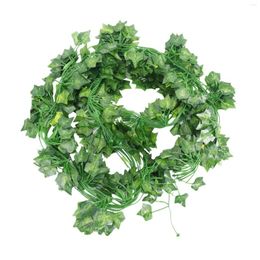 Decorative Flowers 36Pcs Artificial Plants Of Vine False Ivy Hanging Garland For The Wedding Party Home Bar Garden Wall Decoratio