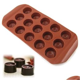 Baking Moulds Sile Chocolate Candy Moulds Trays For Cake Brownie Topper Hard Soft Candies Gummy Drop Delivery Home Garden Kitchen Din Dhiuf