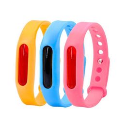 Pest Control Anti Mosquito Ring Waterproof Candy Jelly Colour Repellent Band Bracelets Kids Sile Hand Wrist Eea1575 Drop Delivery Hom Dhx1L